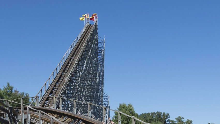 The Voyage roller coaster at Holiday World & Splashin’ Safari