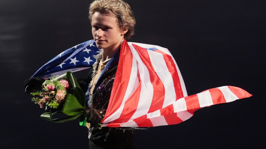 Gold medalist Ilia Malinin