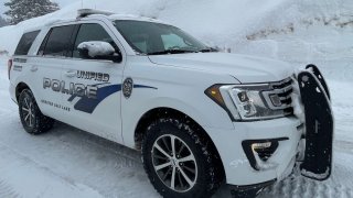 A Unified Police Department of Greater Salt Lake vehicle.